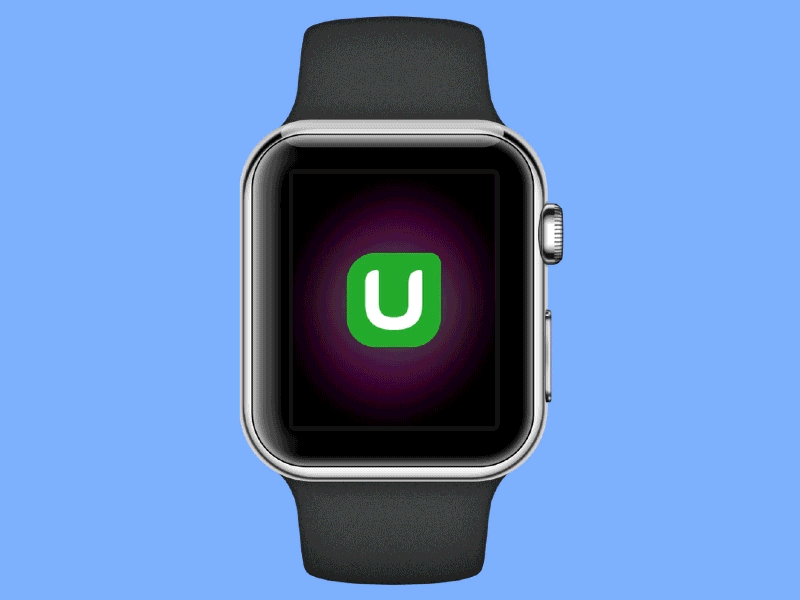 Apple Watch prototype created on Marvel animation apple watch gif marvel mobile prototype udemy ui wearable
