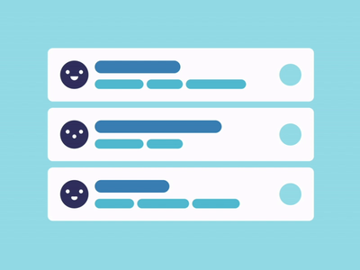 Cascading Rows for the Animation Handbook avatar ui animation cells ui animation