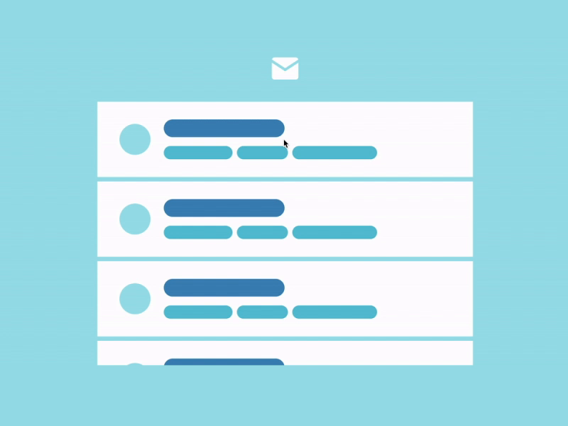 Simple Email Interactions for the Animation Handbook