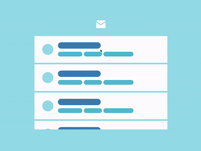 Simple Email Interactions for the Animation Handbook animation ui ux ui animation ui design