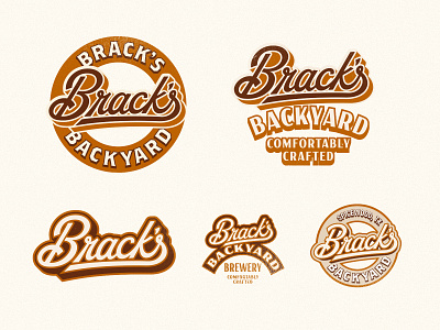 Brewery Logo beer beer designs branding brewery brewery branding craft beer custom lettering lettering logo retro script texas vintage