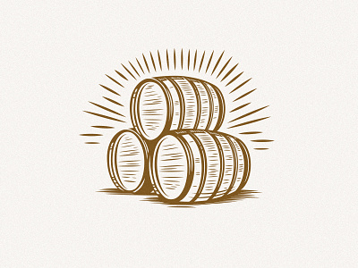 Bourbon Barrels abbott and wallace distilling bourbon craft spirits digital illustration distillery illustration kevin kroneberger labels longtucky packaging print woodcut