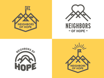 Be a Good Neighbor colorado logo design
