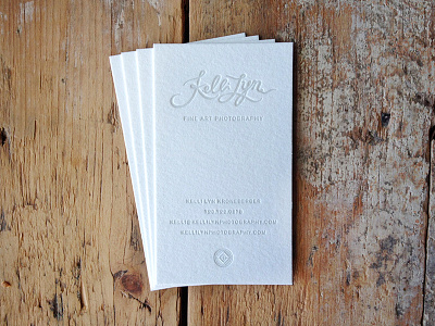 Letterpress Goodness business cards lettering letterpress photography