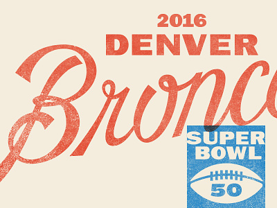 Super Bowl Champs broncos custom type denver football lettering script super bowl type