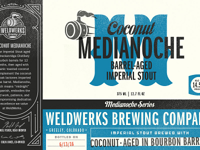 WeldWerks Coconut Medianoche Label