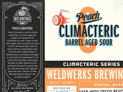 WeldWerks Brewing Co. beer branding brewery can design colorado craft beer greeley identity label design type typography