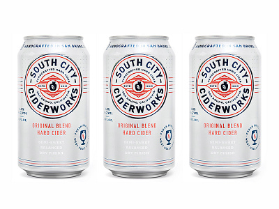 South City Ciderworks Can Design branding can design hard cider packaging