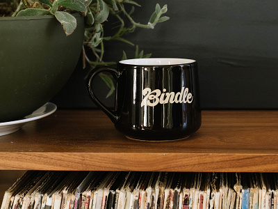Bindle Coffee Lettering branding coffee coffee branding craft coffee lettering mug script