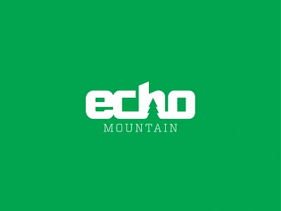 Echo Mountain branding colorado resort echo mountain logo logo design ski resort skiing snowboarding typography