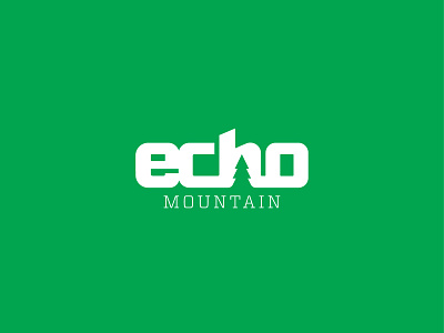 Echo Mountain branding colorado resort echo mountain logo logo design ski resort skiing snowboarding typography