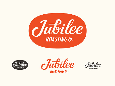 Jubilee Roasting Co. badge branding coffeeshop craft coffee custom lettering lettering logo typography