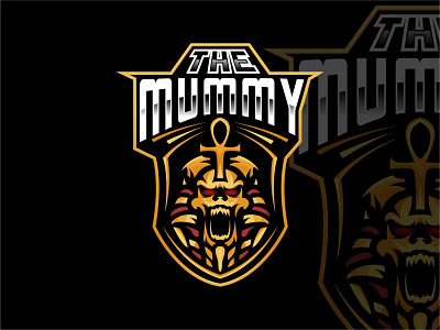 the mummy logo esport app branding design icon illustration logo vector