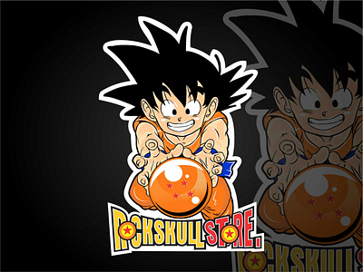 Son Goku Dragonball Illustration design dragonball goku illustration vector