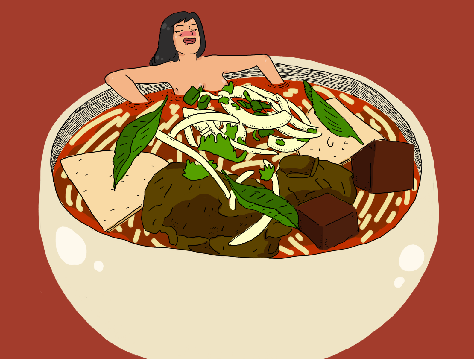 Bun Bo Bae by Vanessa Nguyen on Dribbble