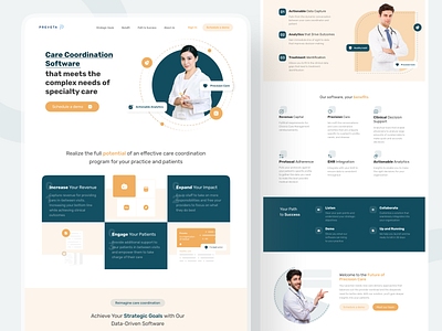 Medical Website🩺 doctor featured healthy landingpage medical medical design medical website design program webdesign website website design