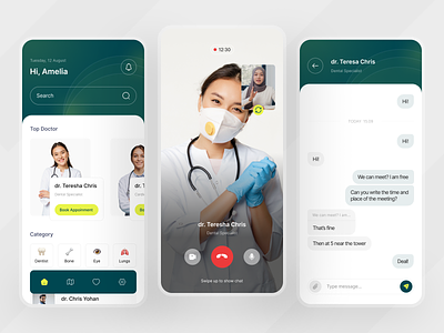 Medicy - Medical App app clinic design doctor healthcare healthy homepage medical medical app medicine mobile mobile app ui website website design