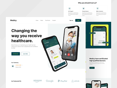 Medicy - Medical Landing Page