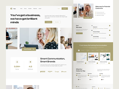 Digcy - Digital Agency Landing Page