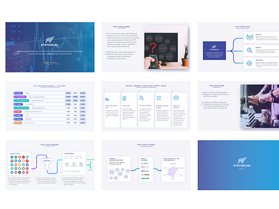 Statsocial Pitch Deck bright broshure casestudy design graphicdesign illustration investor deck pitchdeck presentation presentations templatedesign uiux userinterface