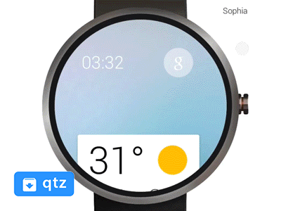 Android Wear - Quartz Composer Prototype