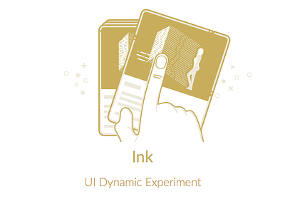 Ink(Illustration) code dynamic gesture illustration ink swipe