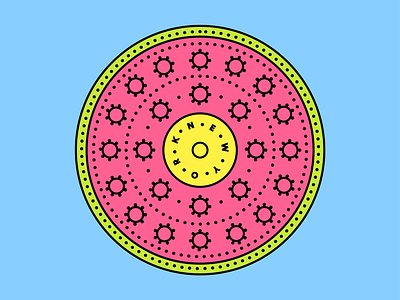 No 6. Guava Manhole Cover brooklyn cover guava icon illustration indian logo manhole new york pattern summer system