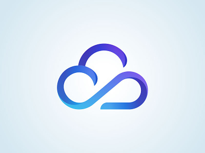 Logo Concept cloud logo