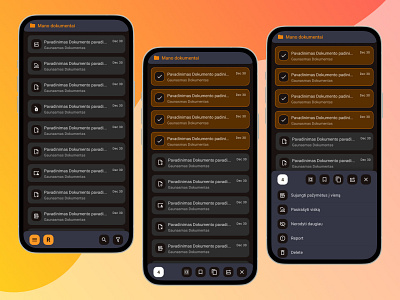 Productivity App Snapshot of List Filters aplication design design app figma filters minimal snapshot ux ui