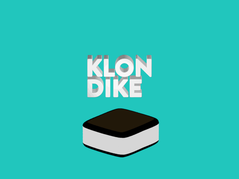 Motion Mondays #4 [GIF] 2d ae after effects animation design food klondike motion mondays oreo snacks