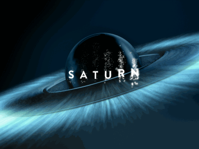 Saturn Film - Production Logo 3d 4k after effects animated cage film logo movie nic cage nicolas particular production