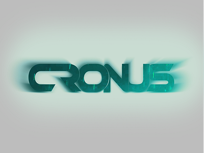 New Cronus Logo! aqua banner blue cronus glow logo type youtube