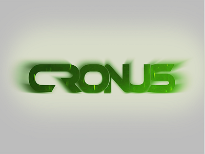 New Cronus Logo!(Colour Variation) banner cronus glow green logo nature type youtube