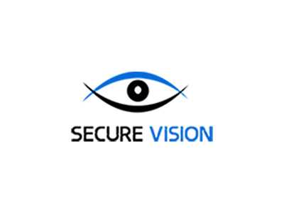 Secure Vision Logo designlogo it security logodesign security logo