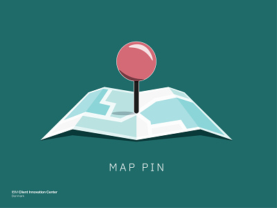 Map pin and location marker