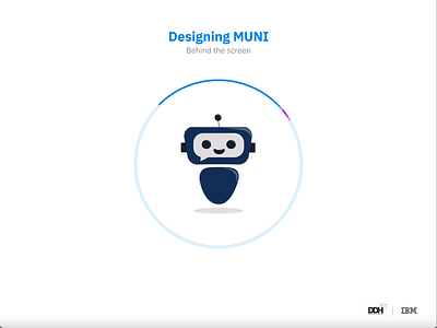 Designing Muni, the chatbot avatar adobe illustrator animation avatar chatbot graphic design illustration ui ux
