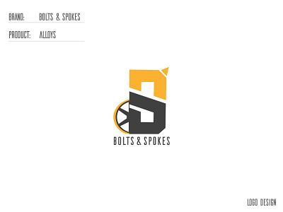 Logo Design for Bolts & Spokes- Option 2