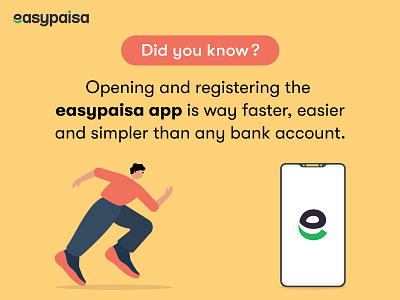 Social Media post for Easypaisa