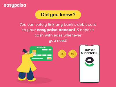 Social Media post for Easypaisa