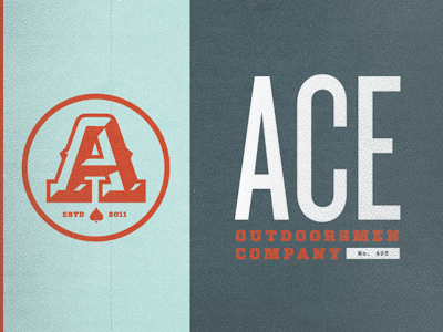 Ace O.C. again branding identity oklahoma outdoorsmen