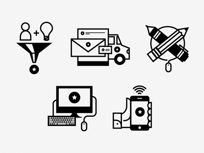 Services Icons branding icons identity illustration