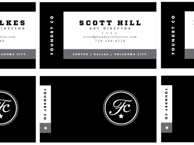 New FC Card branding businesscard identity stationery