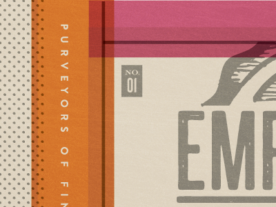 Emporium Pies : Biz Card branding business card food identity logo pies stationery texas