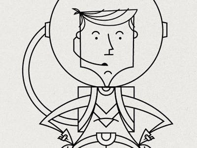 Astronaut astronaut illustration ferocious quarterly ferocious