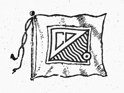 CO co flag illustration