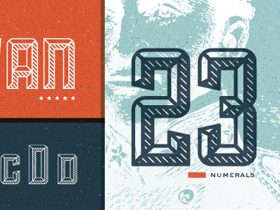 Sullivan : Banner font illustration lost type sullivan