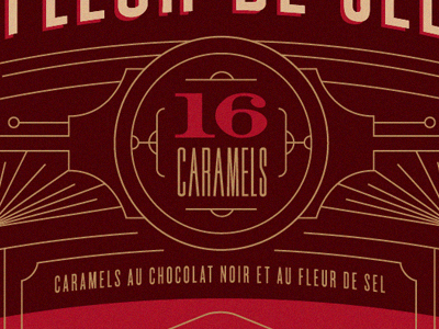 16 Caramels branding candy chocolates identity packaging
