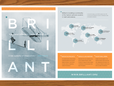 Brilliant Layout branding brochure collateral layout magazine spread