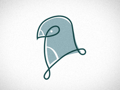 Hawk bird blue brand hawk identity illustration logo