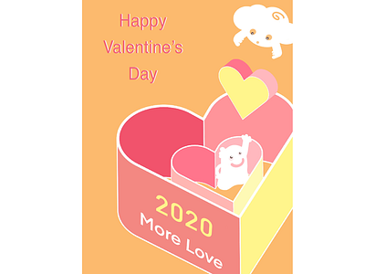 Happy Valentine’s Day 2020 More love valentine love heart 2020